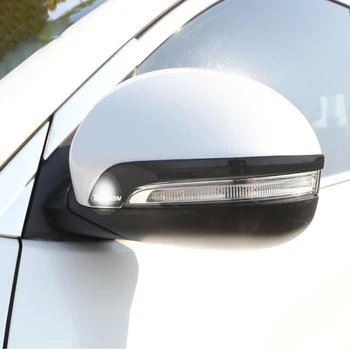 Auto Spätné Zrkadlo Nálepky Na Hyundai Tucson 2015 2016 2017 2018 2019 2020 nehrdzavejúcej ocele Spätné Zrkadlo Strane Krytu Prúžok
