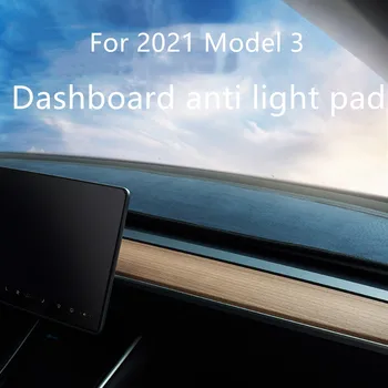 Do roku 2020 2021 Tesla Model 3 Tabuli Svetlo-dôkaz Podložky a Slnko-tieňovanie Podložky Modely Vyzdobiť Príslušenstvo