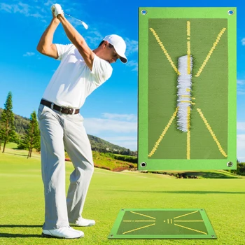 Golf Swing Sledovať Praxi Označenie Odpaľovanie Podložky Trajektórie Smer Detekcie Analýza Pad Školenia Mat Pre Swing Detekcie