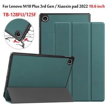 Magnetické Skladacie Flip puzdro Pre Lenovo Xiaoxin Pad 2022 TB-128FU / M10 Plus 3. Gen TB-125F 10.6