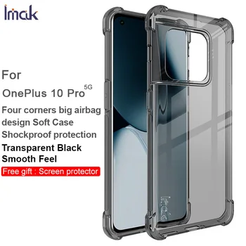 pre OnePlus 10 Pro Prípade IMAK nárazuvzdorný Airbagy Shockproof Mäkké Zadný Kryt puzdro pre OnePlus 10 Pro 5G