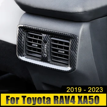 Pre Toyota RAV4 XA50 2019-2021 2022 2023 ABS Auto Zadné Klimatizácia Ventilačné Zásuvky Trim Kryt Nálepky, Dekorácie, Doplnky