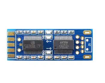 Pôvodné FTDI-FT232RL+ZT213LEEA dual-čip, USB na RS232 modul FT232 USB na sériový port (serial port usb až 232, usb