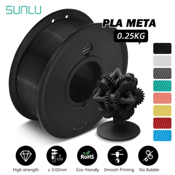 SUNLU 0,25 KG CHKO META Vlákna 3D Vlákna Mini Cievka Vysoká Likvidita Lepšie pre Rýchlu tlač 3D Tlačiarne pevného Eco-Friendly
