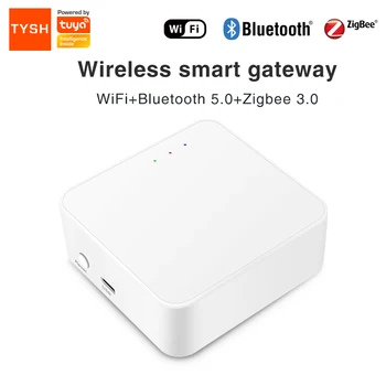 TYSH Tuya Smart Home Mini, Multi-Mód Brány Wifi+Ws+Zigbee Multi-Protokol Komunikačný Gateway Hub