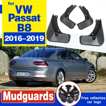 4 KS Pre Volkswagen VW Passat B8 2016~2019 Auto Mudflap Blatník Mud Guards Klapky Splash Klapka Blatníky Príslušenstvo 2016 2017 2018 1