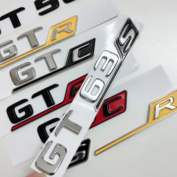 3D ABS Zadný Kufor Kotúča, Znak, Odznak Nálepky Na Mercedes AMG GT-R S C GTR GTS GT50 GT43 GT53 GT63S W190 W251 Auto Príslušenstvo 3