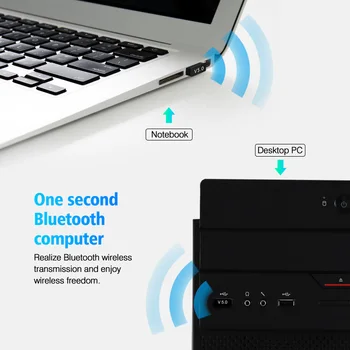 USB Bluetooth Adaptéry BT 5.0 USB Bezdrôtový Počítač Adaptéra Audio Prijímač, Vysielač hardvérovými kľúčmi Prenosné Slúchadlo BLE Mini Odosielateľa 3