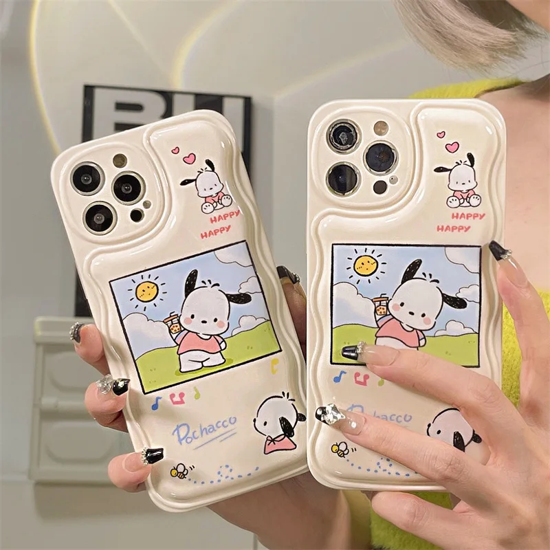 Nové Sanrio Pachacco Apple Telefón Prípade Iphone12 Cartoon Silikónové 11Promax Roztomilý Dievča Apple 13Pro Anti-Jeseň Mobilný Telefón Prípade