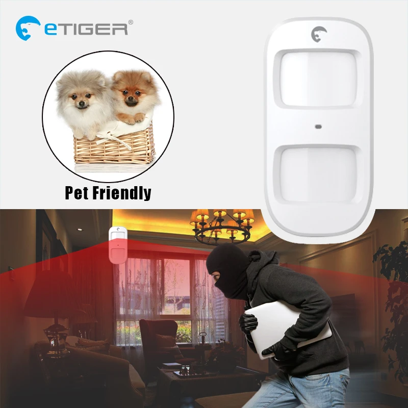 eTiger S4 GSM Alarm Systém Wireless Home Security GSM alarmov 2