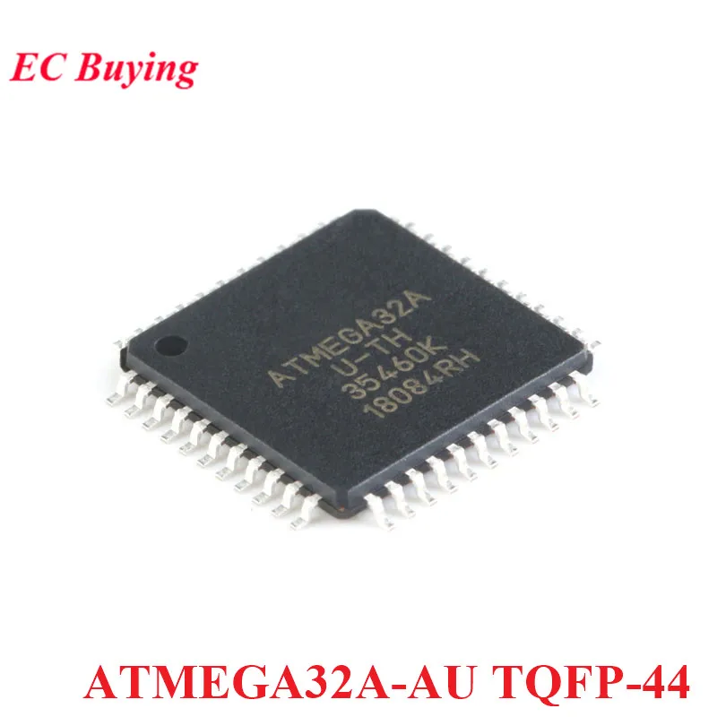 ATMEGA32A-AU ATMEGA32-AU TQFP-44 ATMEGA32 ATMEGA32A MEGA32A-AU TQFP44 8bitová Mikroprocesor AVR 32K Nový, Originálny IC