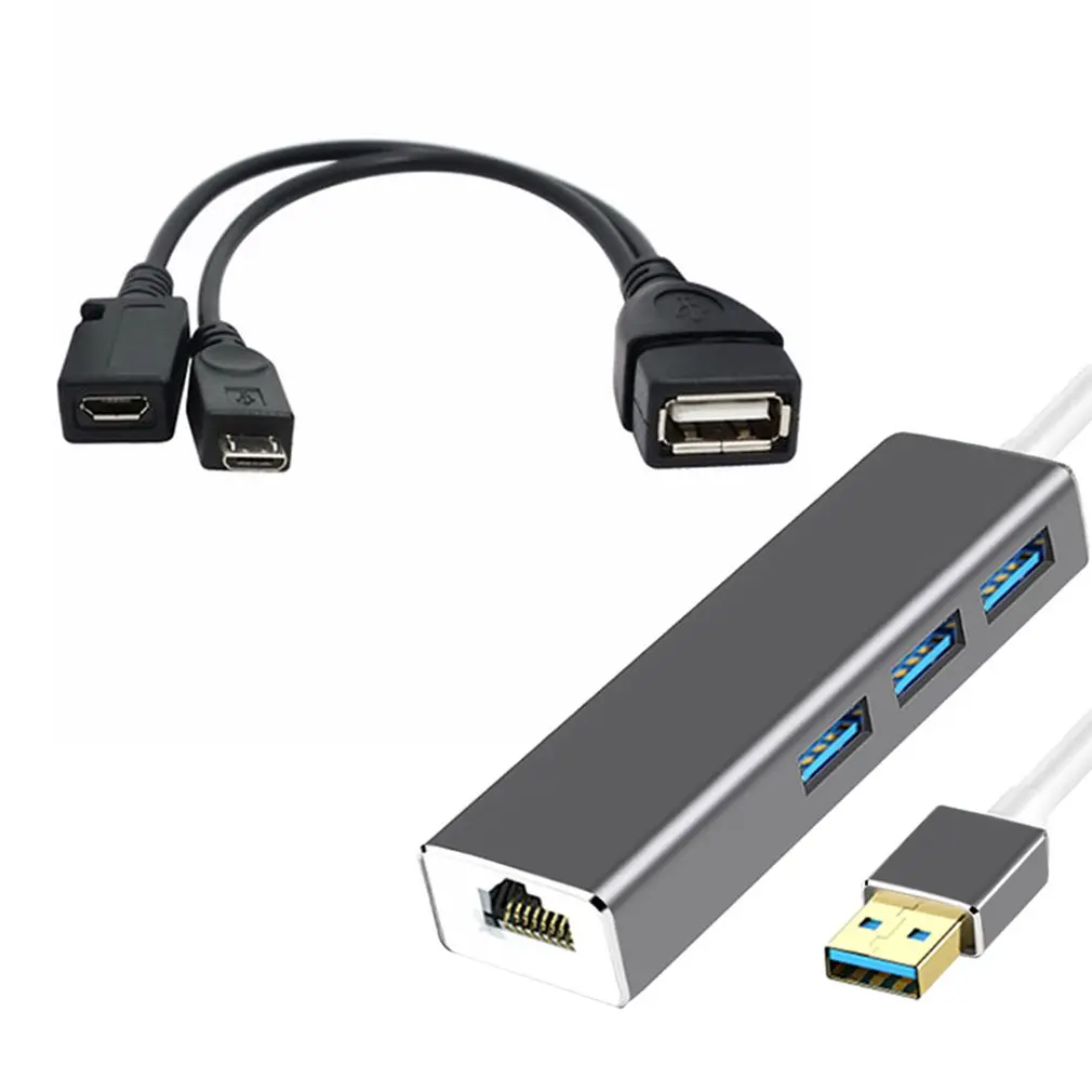 3 USB HUB LAN Ethernet Adaptér + USB OTG Kábel Na Oheň Stick 2ND GEN alebo Požiaru TV3 TV Stick 1080P (Full-Hd) Nie sú Zahrnuté ONLENY