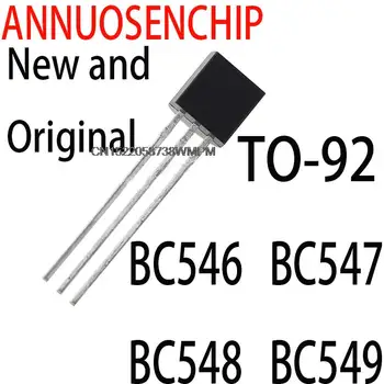 1000PCS Nové a Originálne BC546C BC547B BC548B BC549C BC556B BC557C-92 THT BC546 BC547 BC548 BC549 BC556 BC557 BC558 BC559
