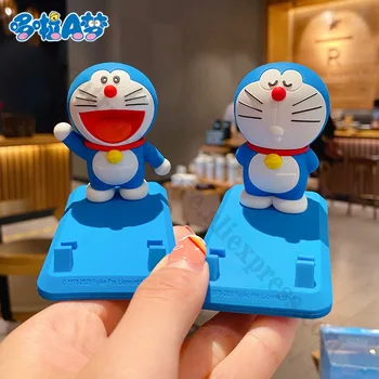 2022 Novú Verziu Doraemon Mobilný Telefón Majiteľa Lenivý Profesionálny Mobilný Telefón Majiteľa Dekorácie Auto Dekorácie Akcie Obrázok