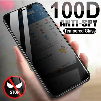 3KS Anti Špionážne Film Pre Samsung S8 S9 S10 Plus Poznámka 20 Ultra S10e s rezacím zariadením S10 Lite M31 M21 A91 A80 J8 J6 2018 Privacy Screen Protector