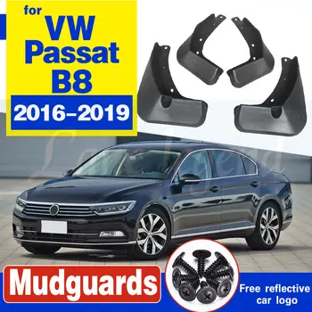 4 KS Pre Volkswagen VW Passat B8 2016~2019 Auto Mudflap Blatník Mud Guards Klapky Splash Klapka Blatníky Príslušenstvo 2016 2017 2018