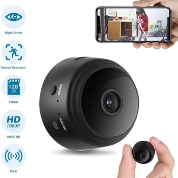 A9 Mini Kamera Wifi Kamera 1080P HD Ip Kamera Noc Zabezpečenia ochrany Bezdrôtový Mini Kamery, VideoSurveillance Kamery 0
