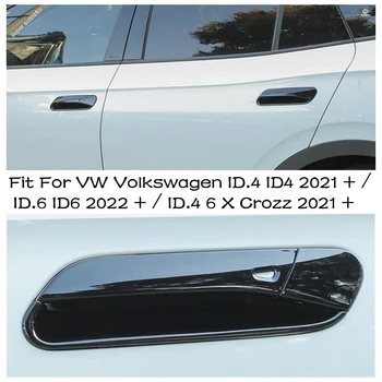 Auto Accessorirs Dverí Rukoväť Kryt Výbava Pre VW Volkswagen ID.4 ID4 2021 2022 / ID.6 ID6 2022 2023 / ID.4 6 X Crozz 2021 - 2023