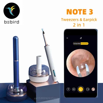 Bebird Note3 Pro Ucho Čistič Elektrických Pinzety Bezdrôtový Visual Otoscopio Ušného Mazu Odstraňovač Nástroj Endoskopu Mini Kamera Zdravotnej Starostlivosti