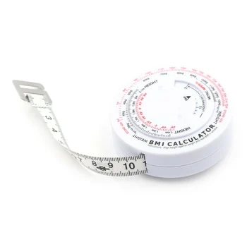 BMI, Body Mass Index Sťahovaciu Pásku 150 cm Kalkulačka Stravy Pásky Opatrenia, Nástroje Tela-ramená, Hrudník Pás Teľa Stehna Meracie Pásky 0