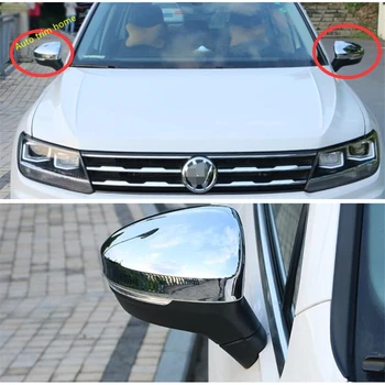 Bočné Dvere Auta Spätné Zrkadlo na Ochranu Auta Kryt Výbava Fit Pre Volkswagen VW Tiguan 2016 - 2022 Doplnky Exteriéru, Prestavba Auta 