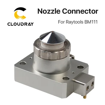 Cloudray Tryska Konektor Raytools Laserovej rezacej Hlavy BM111 Pre Fiber Laser 1064nm Rezací Stroj