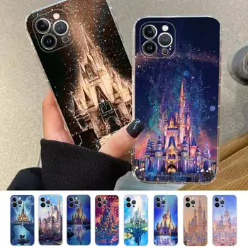 Disney Hrad Telefón puzdro Pre iPhone 8 7 6 6 X Plus SE 2020 XR XS 14 11 12 13 Mini Pro Max Mobile Prípade