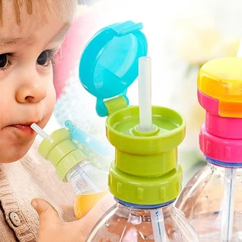 Fľaša na Vodu deti Spp Rozliať Dôkaz Šťavy Soda Fľaša na Vodu Twist Kryt Spp s Slamy Bezpečné Piť Slamy Sippy Spp Kŕmenie pre Dieťa