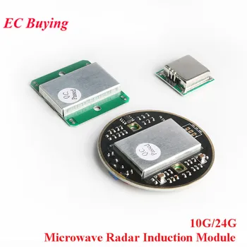 HB100 Mikrovlnná Dopplerov Radar Senzor 10.525 GHz 24G Ľudské Telo Indukčné Switch Modul Pre Arduino Bezdrôtový Detektor Pohybu RCWL-