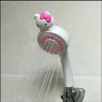 Hello Kitty Kúpeľňa So Sprchou Hlavu Cartoon Sprcha Hlavu Roztomilý Kawaii Tryska Sprcha Hlavy
