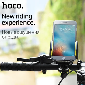 HOCO Bicykel Motocykel Mobilný Telefón Držiak Pre iPhone Xiao Univerzálneho Držiaka Telefónu Riadidlá Bike Klip Stojan GPS Mount Držiak