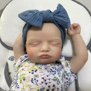 Maľované Rosalie Pripravený Reborn Baby Doll 17.5 Cm Skončil Realistické Roztomilé Dieťa Vinyl Látkové Telo 43 cm Prekvapenie Hračka Pre Dievča, Darček