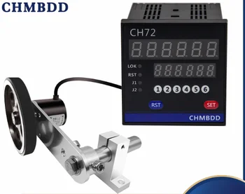 Meter počítadlo elektronické digitálny displej olepovanie stroj film meranie meter navi encoder vysokou presnosťou nahrávač