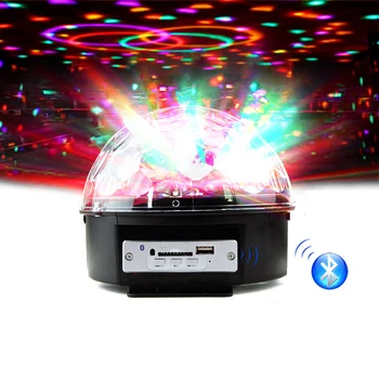 MP3+Bluetooth Crystal Magic Ball Svetlo LED Fáze Osvetlenie, DJ, Disco Party, Klub Pre Klub Narodeniny Karaoke, disko Party Bar KTV