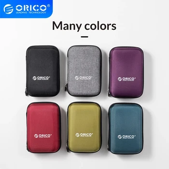 ORICO 2.5 palcový pevný disk box farbou ochrany taška na prenosný pevný disk prípade vhodná pre pevný disk skladovanie ochrana