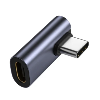 Pravý Uhol USB C Rozšírenie Adaptér Stupeň USB Typu C 3.1 Mužov a Žien Adaptér Dropship