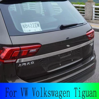 Pre VW Volkswagen Tiguan Kufri Kryt Dvere Edg Chránič Čalúnenie Pás Šúchať Doska z Nerezovej Ocele Príslušenstvo Chrome Styling
