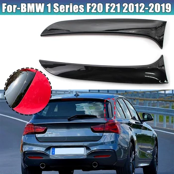 Pár Vertikálne Zadné Bočné Okná Canard Spojler Vzduchu Splitter Pre BMW 1 Series F20 F21 2012 2013 2014 2015 2016 2017 2018 2019