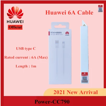 Pôvodné Huawei Mate 40 Pro 6A Super Nabíjací Kábel 66W Supercharge Typu C, USB Kábel Pre Mate 20 30 Pro P30 P40 Pro Česť 30 30-tich rokoch 0