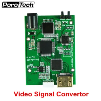 Pôvodné Priame AHD41 4-v-1 HD Video Signálu Prevodníka Rada AHD TVI CVI CVBS signál HDMI VGA CVBS signál prevodníka rada