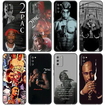 Rap Spevák 2Pac Tupac Shakur obal Pre Samsung Galaxy A03S A02S A01 A03 Core A10S A20S A20E A30 A40 A41 A6 A7 A8 A9 +2018 A5 2017