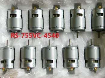 RS-755VC-4540 alebo RC755HS-4539-85CVF automobilový Priemysel a Obchodné Stroje DC Motor nové 18V 30400 ot. / MIN rýchlosť motora
