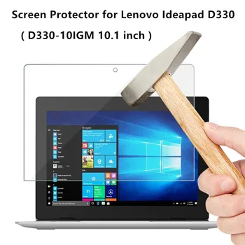 Screen Protector Tvrdeného Skla pre Lenovo Ideapad D330 D330-10IGM 10.1 palcový Tablet Film Ultra-Tenké 9H Sklo Ochranný Film