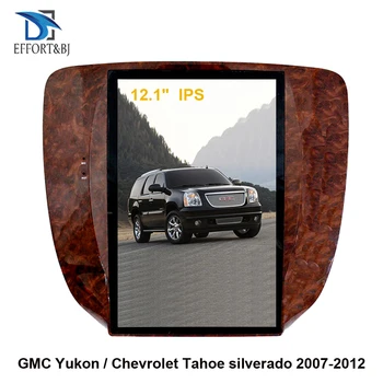 Tesla Štýl Obrazovke Android, 9.0 Auta GPS Navigácie Pre GMC Yukon/ Chevrolet Tahoe/Chevrolet silverado 2007-2012 Auto Rádio Stereo