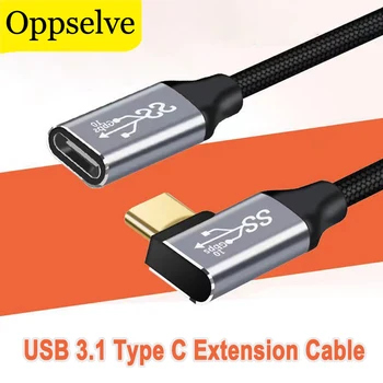 USB-C Samica na USB 3.1 Muž Kábel, Adaptér Pre Samsung S21 Typ-C Converter pre MacBook Pro Huawei P50 P40 Lite Xiao OTG Drôt