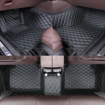 Vlastné Auto Podlahové Rohože pre Mercedes Benz GLB 2020 2021 2022 Všetky model auto príslušenstvo styling Koberec Koberec Premostenie interiéru