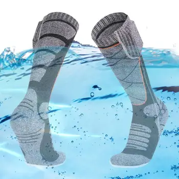 Zimné Elektrické Vyhrievané Ponožky vykurovacími Thermosocks Nohy Teplejšie Ponožky Trekking Lyžiarske Cyklistické Vonkajšie Teplé Ponožky BEZ BATÉRIE