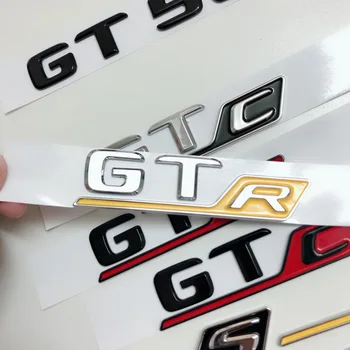 3D ABS Zadný Kufor Kotúča, Znak, Odznak Nálepky Na Mercedes AMG GT-R S C GTR GTS GT50 GT43 GT53 GT63S W190 W251 Auto Príslušenstvo 2