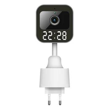 Smart Života Dieťa Pet Wifi Zabezpečenia Ochrany Domov Detektor Pohybu Hodiny Video Surveillance Camera IP Cam Tuya G6M JIENUO 2