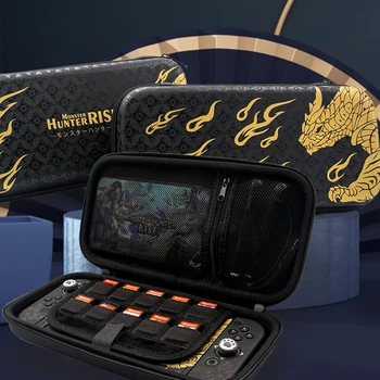 pre Nintendo Prepínač Monster Hunter VZNIK Tému Ochranné Skladovanie Vrecko pre Nintendo Prepínač OLED Konzoly Cestovné puzdro Puzdro 3